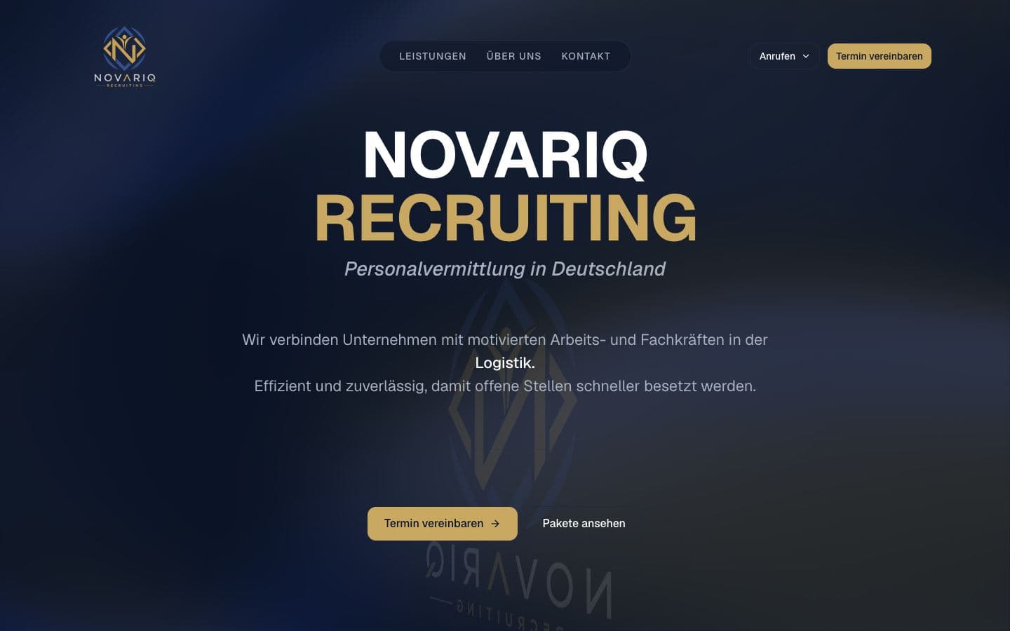 Website von Novariq